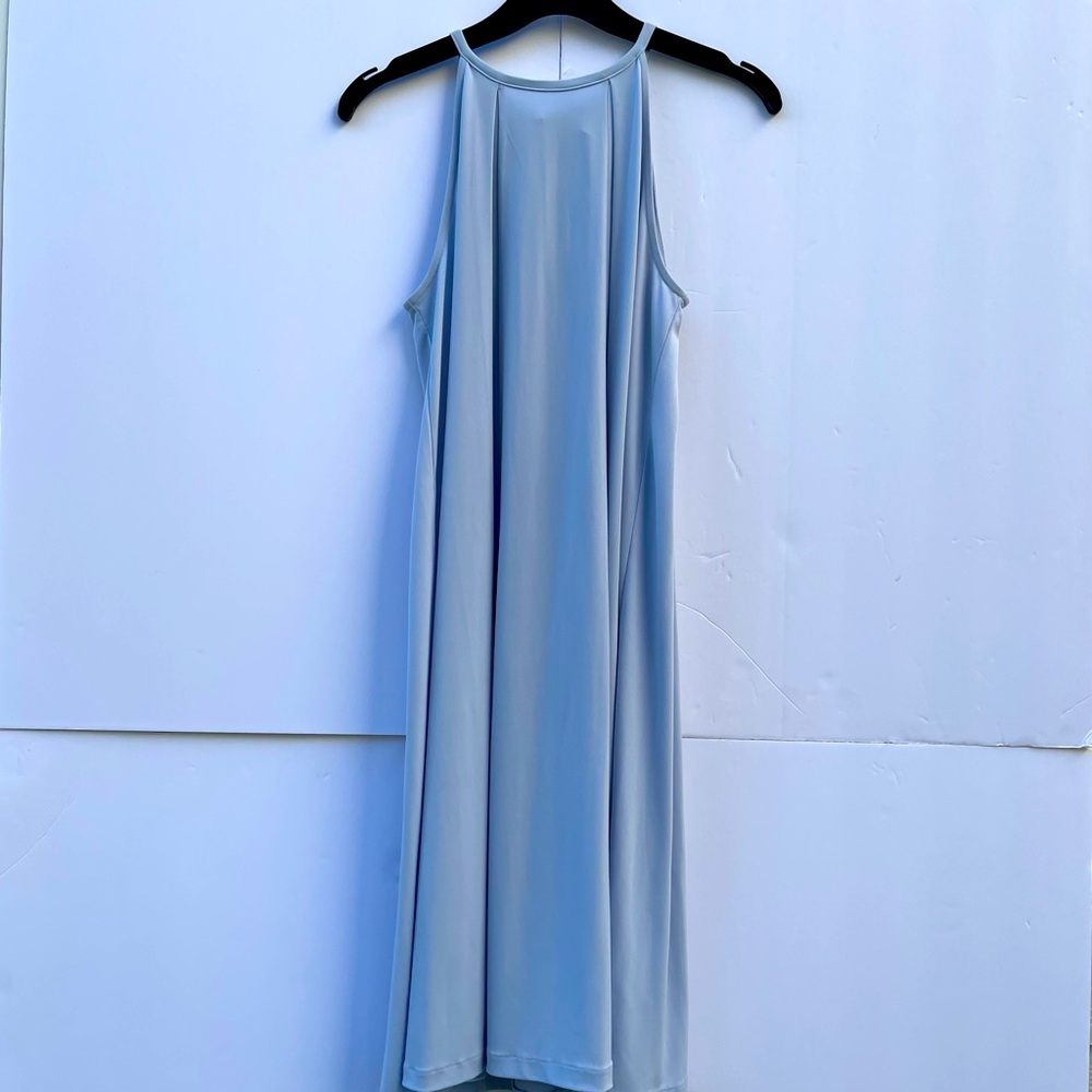 DKNY Blue Halter Dress
